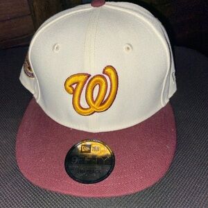New Era Cream Wisconsin Nationals SnapBack.
